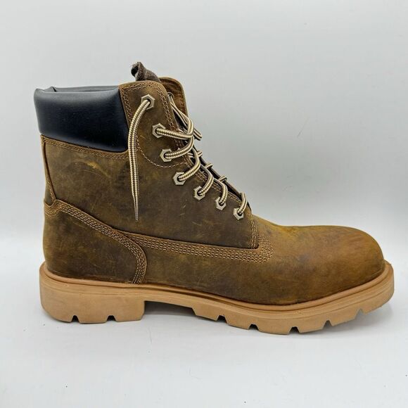$150 Men's Timberland PRO Sawhorse 6" Composite Safety Toe Dk Brown Size 11.5W - Picture 6 of 9